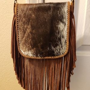 Women's cowhide purse